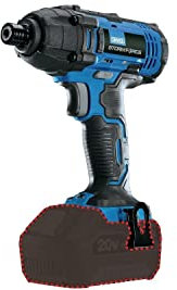 Draper 89520 Storm Force® 20V Cordless Impact Driver - Bare, Black