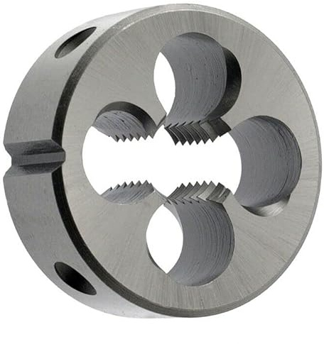 HSS-E Schneideisen Gewindeschneider Metrisches Außengewinde DIN13 mit Schälanschnitt M2 bis M20 Made in Germany (M5-20x7 - n=4)