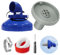 HEYIDAMAI Pool Einlaufdüse Drehbar 360°, Pool Düsen Set, Einlaufdüse Pool 32mm, Pool Auslassdüse, für Intex Bestway Pool Düse Auslass Ausströmer Zubehör