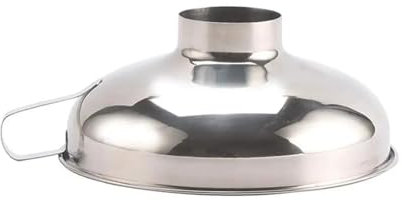 OZXJW 1/3/5PCS Imbuto a Bocca Larga in Acciaio Inossidabile Imbuto for inscatolamento Imbuto for sottaceti Imbuto for marmellata Imbuto for Vino Multifunzione Cucina(3 PCS)