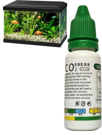 Aquatics Drop Checker-lösning, akvarietest- -kit – snabbaste