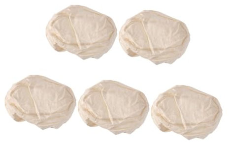COLLBATH 5pezzi Cestino Per Cottura Del Pane in Copertura Per Cestini Di Fermentazione Per Pane Utensili Da Cucina Per Panetteria e Casa Rivestimento Per Cestini Da Forno