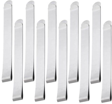 VALICLUD 10pcs Cotton Candy Mesh Clip Set Stainless Steel Stabilizers for Spun Sugar Machine for Candy Making Parties and Events