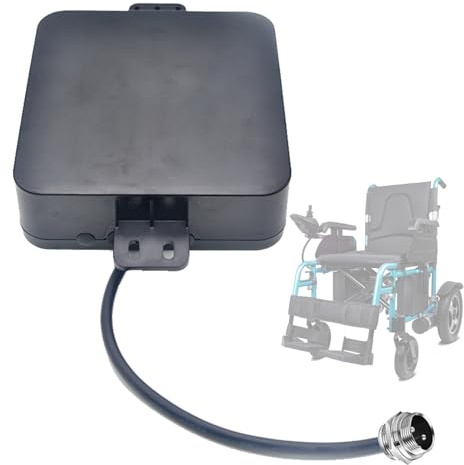SSCYHT Lithium Battery 24V 10Ah 8Ah 8.8Ah 10.4Ah 11.6Ah 12.8Ah 14Ah 6Ah Replacement Battery 24V Electric Wheelchair Batteries for 50W - 350W Motor Kit with Hook Up,24V8.8Ah GX20 Male
