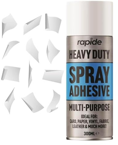 300ml Heavy Duty Craft Glue Spray Adhesive | Multipurpose Ideal For Fabric & Paper