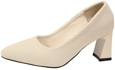 Zapatos de tacón de Aguja con Punta Afilada, Color Liso, Estilo clásico, cómodos y Elegantes para Mujer, Ocasiones Formales, Boda y Oficina.