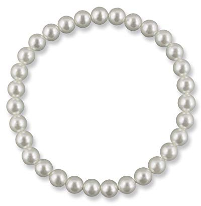 Rivelle Damen Perlenarmband 6 mm creme 19 cm