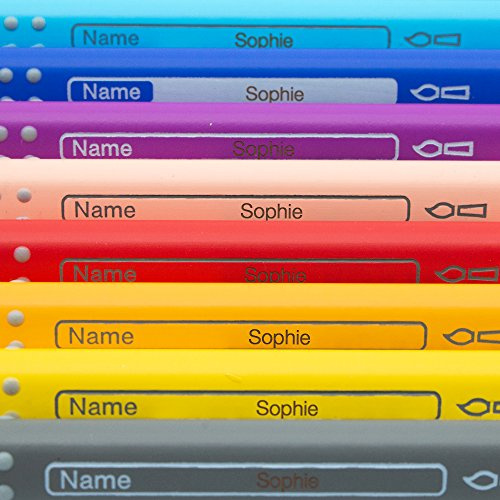 Faber Castell 8er Set Jumbo Buntstifte mit Grip - graviert