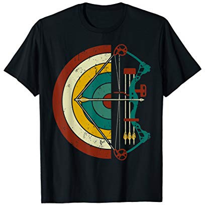 Herren Cooles Bogenschießen Bogenschütze Geschenk Bogensport T-Shirt