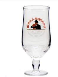 24 X Birra Moretti Pint Glasses