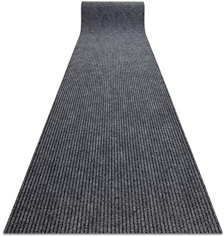 rugsx Türmatte Gin 2126 rutschfest Innen & Außen grau 100x200 cm