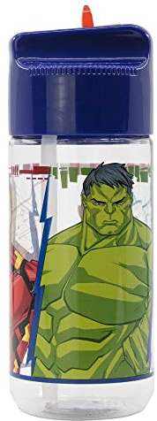 Borraccia per bambini idro riutilizzabile in Tritan da 430 ml di Avengers - Marvel