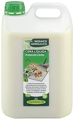 Monestir Cera Líquida Ecológica, Especial Mosaico Hidráulico 5L MONESTIR