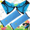 Benaton 4 Piezas Protector Cinturón De Seguridad Coche Infantil, Protector Cinturon Coche Niños, Funda Cinturon Coche Niña, Auto Almohada Para Cinturón, Diseñado Para Niños En Movimiento(Azul)