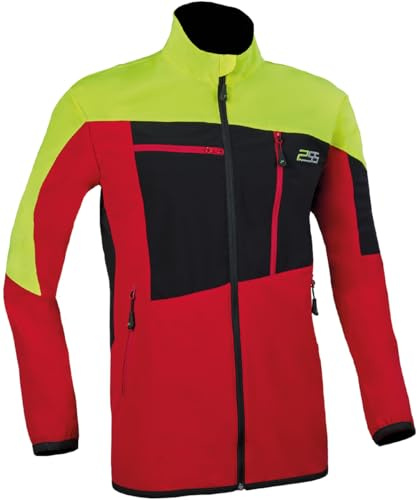 PSS Funktionsjacke X-treme Breeze Rot/Gelb Größe 58/60