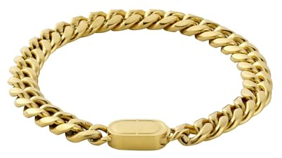 CRAFTD | Cuban Link Bracelet | 8mm Chain | Gold & Silver Jewellery | Mens Jewellery | Hypoallergenic | Waterproof, Heat & Sweat Resistant
