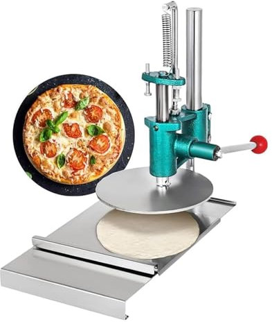 Macchina per pasta Macchina per pasta Macchina per pasta sfogliatrice manuale in acciaio inossidabile, 20 cm / 7,87 pollici Pressa per pizza domestica con base in ghisa, per uso commerciale