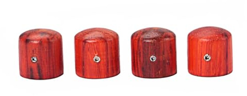 ibasenice 4pcs Redwood Effect Pedal Control Amplifier Knobs Wrench for Electric Guitar Bass Knobs Effect Pedal Control Amplifier for Guitar Redwood
