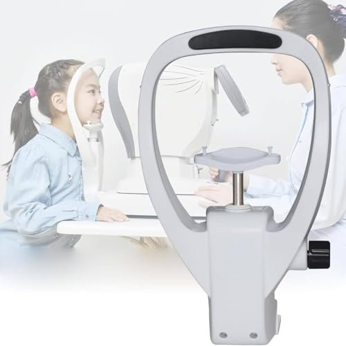 FJYAWEN Kinnstützen-Optometrie-Zubehör, Auto-Refraktometer Für Die Augenheilkunde, Stirnstützen-Optometrie-Zubehör, Mit Hubknopf, Hubhöhe 40 Mm