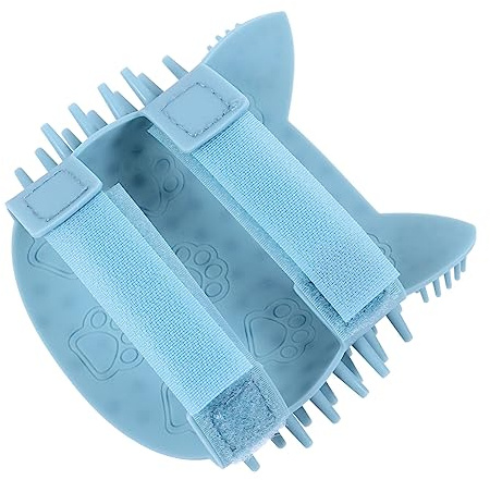 LIOOBO Esquinero De Cepillo De Masaje Para Gatos - Rascador De Pared Con Cepillo Auto-Grooming Para Gatos y Perros Pequeños Ideal Para Aliviarlos Del Estrés y Cuidado Del Pelo Tamaño M