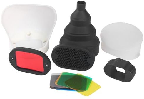 Rubber Snoot Base For Camera Flashlights Precise Light Control Enhances Photography For Various Scenario Adjustable Light Beam