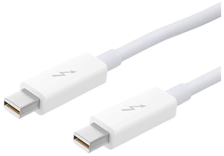 Câble Adaptateur Thunderbolt 2 Blanc, Connecteur Mâle Vers, M, For Moniteur Multimédia, De Données