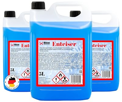 Wotan's 15L Scheibenenteiser - Enteiserspray Scheiben Enteiser Auto (3x5L)
