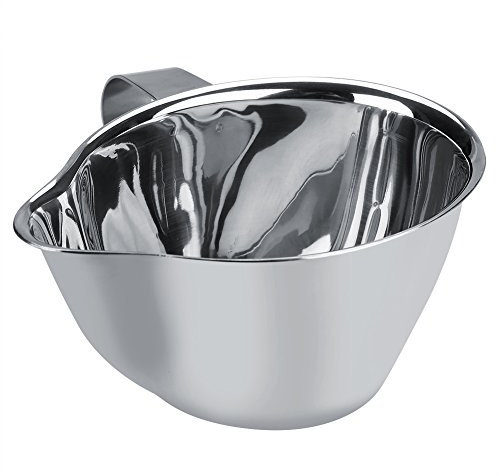 Öl Fettabscheider Edelstahl Öl Suppe Sieb Tasse mit Griff Mehrzweck Verwendung Fett Ölfilter Sieb