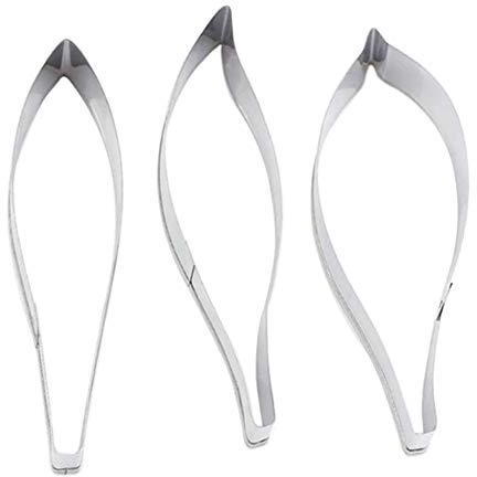 Stainless Steel Metal Flower Petal Veiner Mold Fondant Cutter Cookie Cutter Biscuit Cake Decorating Tools