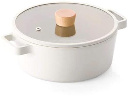 Neoflam Fika IH Induction Nonestick Frying pan Wok Pot 5.9~11inch / Korea cookware stew Grill pan (Pot 22cm (8.6inch))