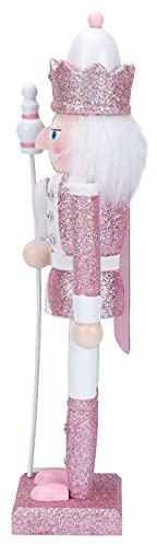BESPORTBLE Christmas Cake Decorations Traditional Wooden Nutcracker: 12 Inch Christmas Decor, Nutcracker Figurine Ornament, Desktop Decoration 1pc