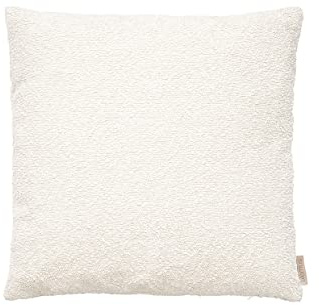 blomus Kissenbezug Boucle | 40 × 40 cm | Farbe Moonbeam | strukturierter Stoff