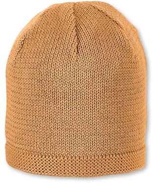 Sterntaler Unisex OCS stickad mössa, mattgul, 33