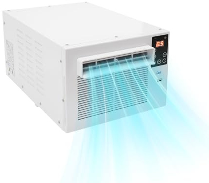 MINRS Mini climatiseur mobile 280 W - Mini refroidisseur personnel portable avec télécommande - Minuterie de 1 à 12 h et déshumidification pour la maison/le bureau