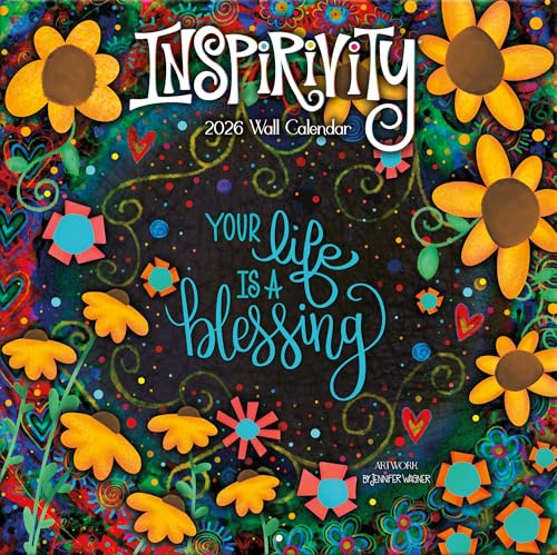 TURNER LICENSING Inspirivity 2026 Wall Calendar (26998012219)