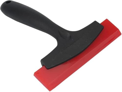 Silicone Cleaning Scraper Shovel Tile Gap Filling Tool Grout Scraper Set Multifunctional Reusable Nozzle Finisher for Kitchen Bathroom Sink Joint Sealing Black Red 180x140mm