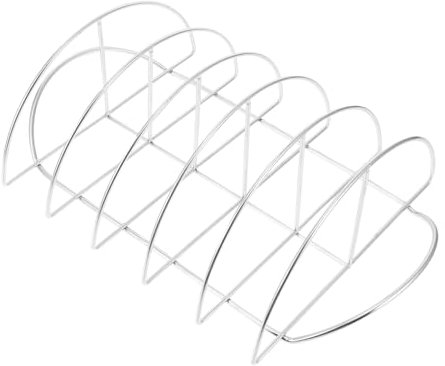 VINTORKY Support De Barbecue Acier Inoxydable Robuste Antiadhésive pour Cuisson De Viandes Grill Portable pour Barbecues Extérieur