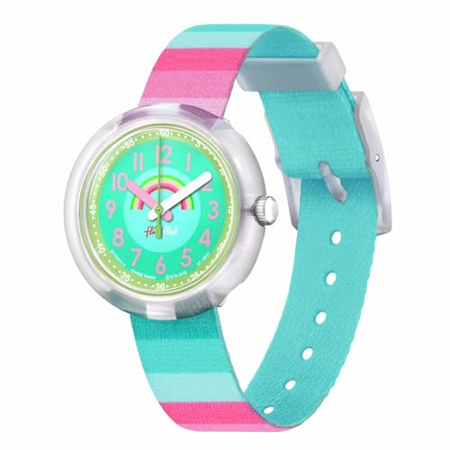Flik Flak MädchenArmbanduhr Analog Quarz Stoff FPNP014