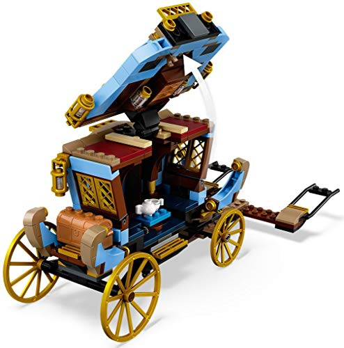 LEGO Harry Potter - Carruaje de Beauxbatons: Llegada a Hogwarts, Nuevo Juguete de Construcción de Carro con Caballos Alados Inspirado en la Película El Cáliz de Fuego (75958)