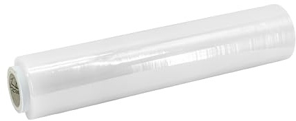 IMBALLAGGI 2000 - Film Estensibile Imballaggio Trasparente, 1 Rotolo 160Mx23MYx50H cm per Imballaggio Multiuso, Pellicola Imballaggio Extra Resistente, Rotoli Imballaggio per Spedizioni e Trasloco
