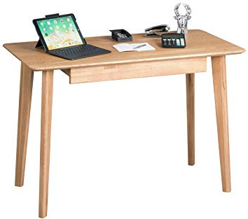 M2 Kollektion Kevin Schreibtisch/Sekretär, Holz, braun, Breite 110cm, Höhe 75cm, Tiefe 55cm