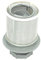 Paxanpax 10002494 - Filtro micro scarico per lavastoviglie, 3 pezzi, per Bosch SGE, SGI, SGS, SGV, SHV, SRS, Neff S; Siemens SE, serie SF, grigio