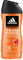 adidas, Team Force Gel Doccia Bagnoschiuma 3 in 1 per Corpo, Capelli e Viso, Formula Vegana, 250ml