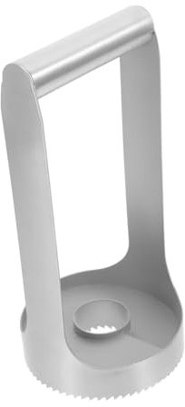 KOCKSHION Levatorsolo per Ananas in Acciaio Resistenti Utensile da Cucina per Sbucciare e Affettare Ananas Design Ergonomico