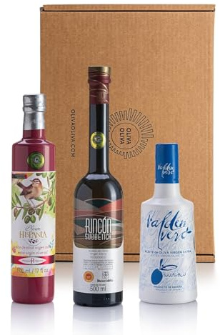 Mejores Aceites Virgen Extra del Mundo Top Ten Guía Evooleum 2025 - Caja regalo 3x500 ml
