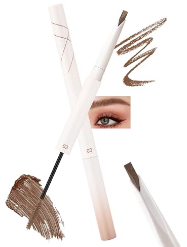 Jutqut Braun Augenbrauenstift & Eyebrow Tint Double Ended, Eyebrow Pencil