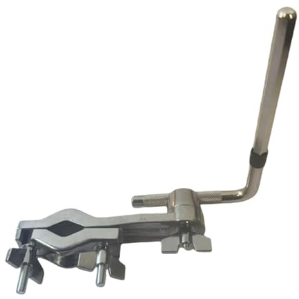 Hellery Drum Set Clamp Abrazadera Ajustable para Batería Soporte para Platillos y Cowbells Material de Aleación de Zinc Adecuado para Grabación y, Style a
