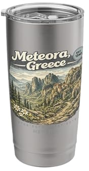 Meteora Monasteries trip to Meteora Helas Greece Stainless Steel Insulated Tumbler