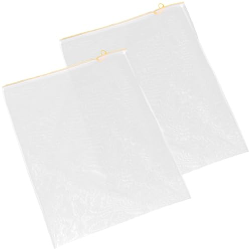 AMUSLESUR Bolsa Coladora de Miel de Malla de Nylon 2 Piezas Filtro Fino para Café, Té y Jugos de Frutas en Cocina y Apicultura Color Aleatorio