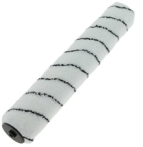 Korall enkel beläggning färg rullskydd med mikrofiberärm tyg 15 x 1.75 dia Vitt